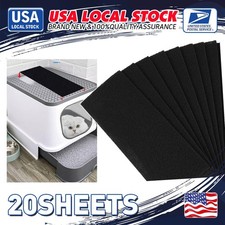 10" x 4" Cat Litter Box Filters with Activated Carbon for Strong Odor Control