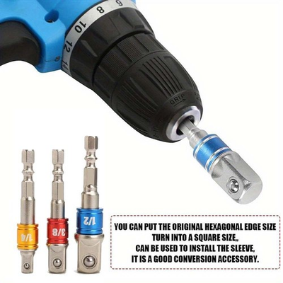 #ad Versatile Flexible Stylish 3PCS Hexagon Screws amp; Air Drill Conversion Levers Set $33.36