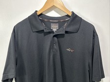 Greg Norman Tasso Elba Polo Shirt Golf Shark Logo Size XL