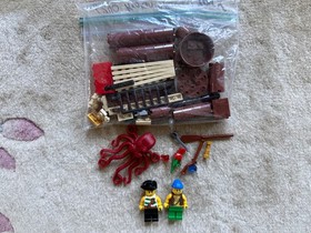 LEGO RETIRED Pirates Lot 6253 6241 6440 6239 Shipwreck Hideout 100% Comp w/Figs