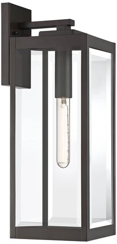 Quoizel Westover 20" High Western Bronze Outdoor Wall Light - Picture 2 of 6