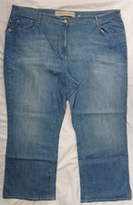 High Waist Stretch Bootcut Blue Denim Jeans Size 28 by Next Inside Leg 29 Inch