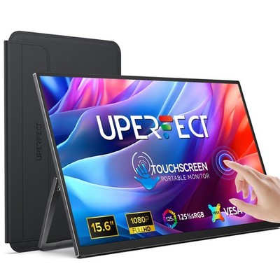 UPERFECT 15,6 Zoll Touchscreen Monitor 1920x1080 IPS Monitor Laptop Monitor