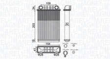 Wärmetauscher Innenraumheizung MAGNETI MARELLI 350218512000 für OPEL ASTRA P10 3