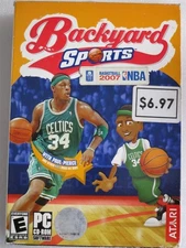Video Game PC Backyard Sports Basketball 2007 NBA Atari NEW SEALED Box