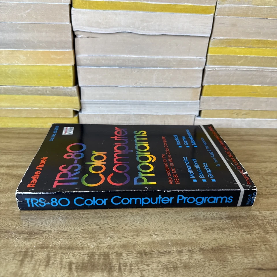 TRS-80 Color Computer & MC-10 Programs ~ Radio Shack 62-2313 William Barden 1982 - Image 3 of 4
