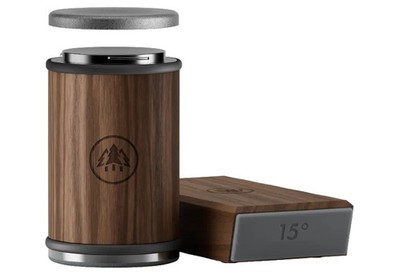 HORL 3 Sharpener - Ceramic & Diamond Discs - 2 Sharpening Angles - Walnut Wood