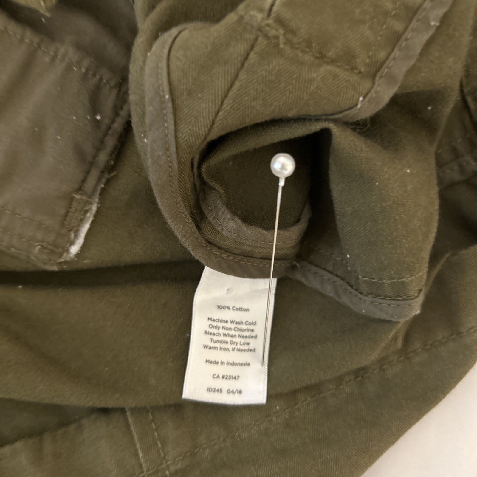 Talbot’s  Utility Jacket With Drawstring Safari G… - image 5