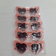 Pink Sunglasses Heart-shaped Retro Bachelorette Party Birthday Set Of Five