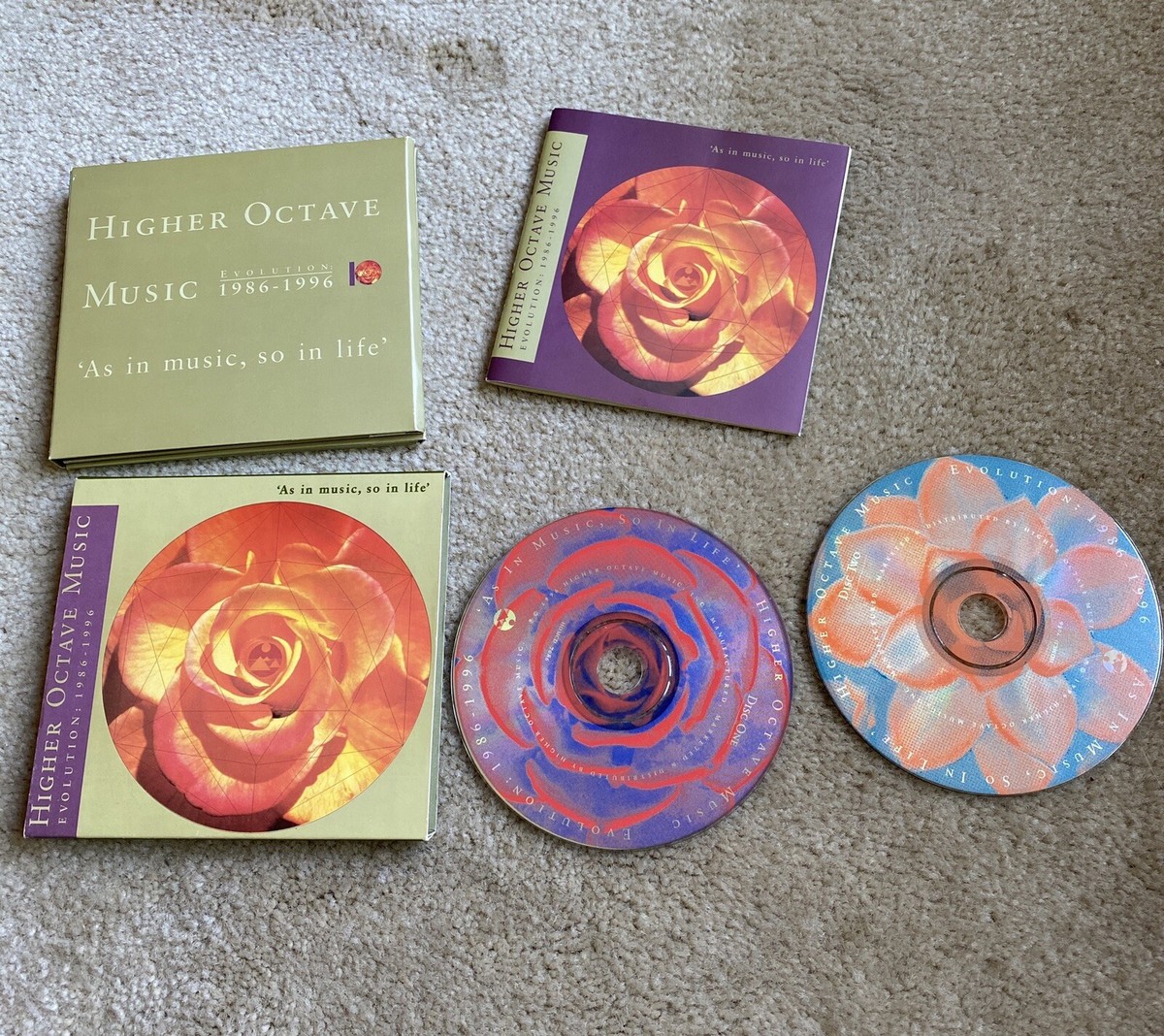 洋楽 Evolution HIGHER OCTAVE MUSIC: Evolution:1986-1996, CD, Tracks from 28
