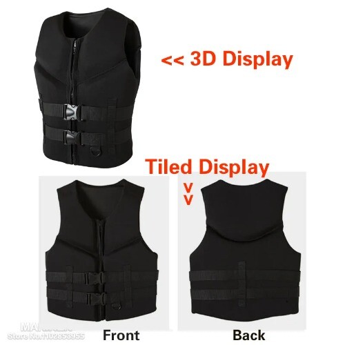 Life Jacket Kayak KiteSurf Jet Ski Life Vest Motorboats Raft Rescue