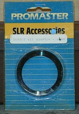Promaster 46mm to Series VII Step-Up Ring ''New Old Stock!''