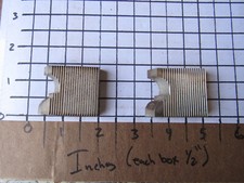Pair Moulder Blades Bits Knives 5/16" Corrugated Back Shaper Router Profile