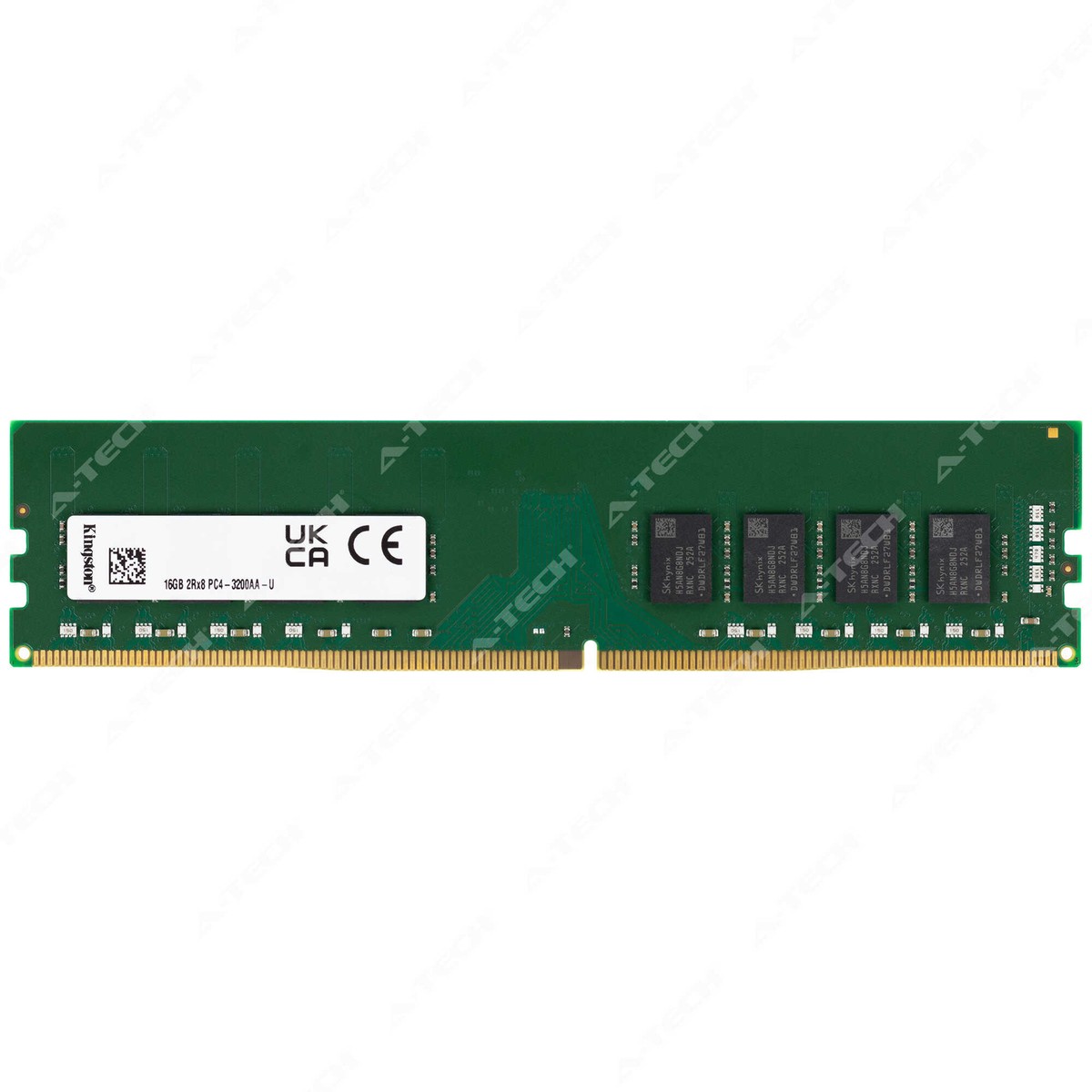 Kingston 16GB 2Rx8 PC4-3200AA DIMM DDR4-25600 Non-ECC 288-Pin