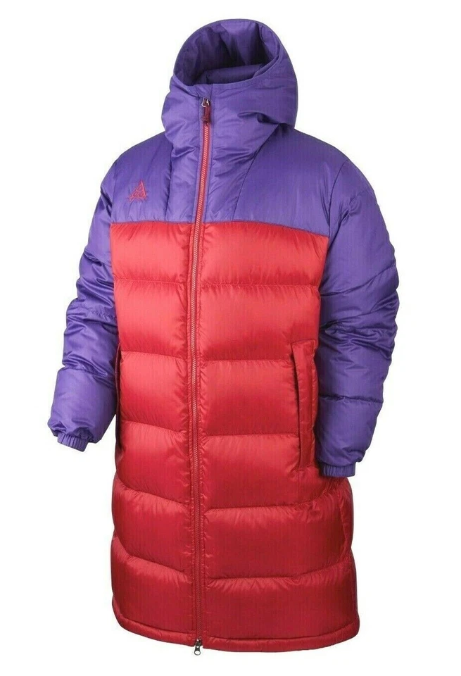 Nike ACG Long Parka Jacket Down Insulated Hooded Oversized Ski Coat Women Size - Image 2 of 4