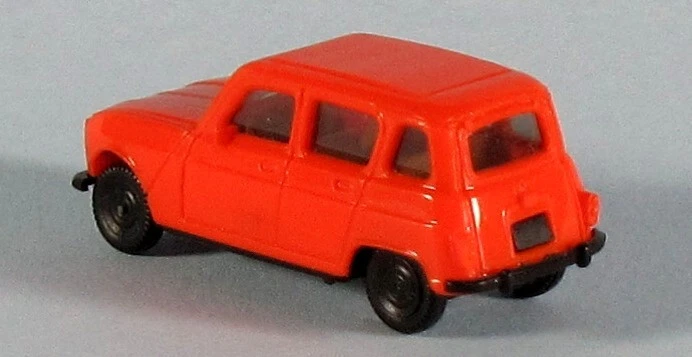Modelo plástico HERPA Renault R4 (naranja) escala 1/87 HO NUEVO, RARO! ¡Clásico francés! Foto 3 de 4