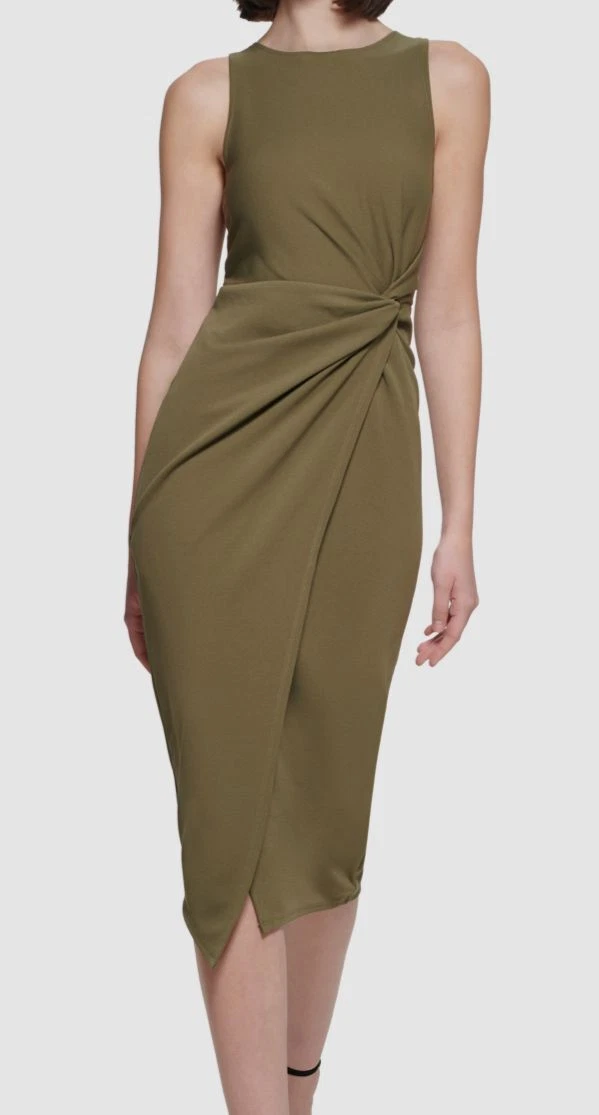 green emerald velvet dress Guess Cargo Olive Green Fitted Mini Dress Size 4  The Photo Fashionista