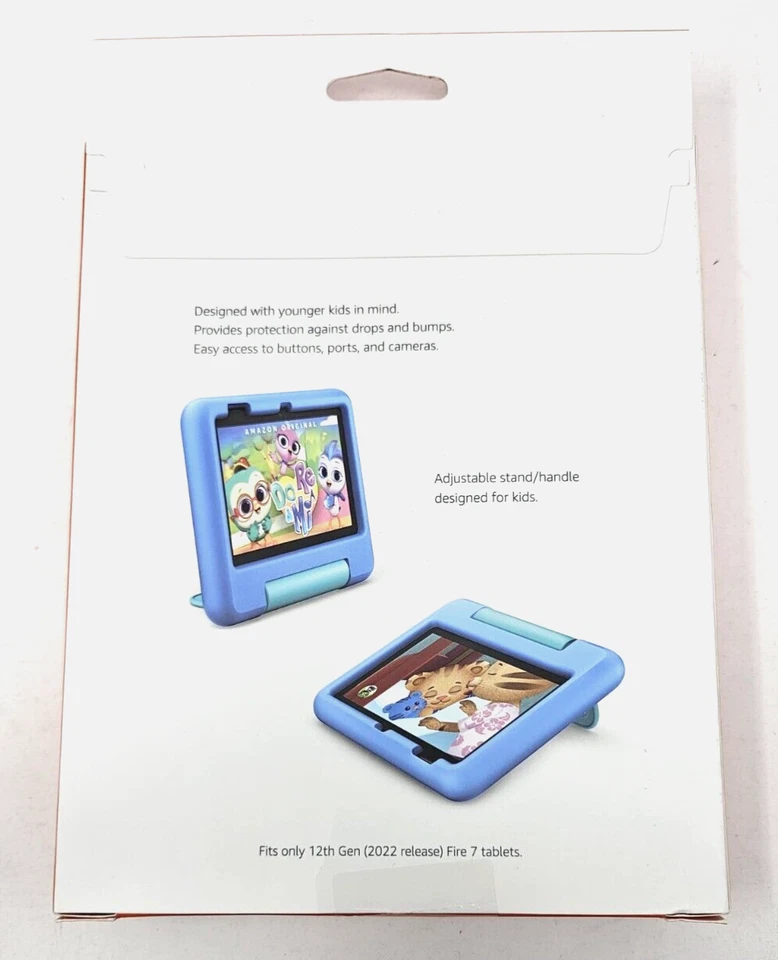 Amazon Kid-Proof Case for Fire 7 Tablet Works w/12th Gen tablet 2022 Purple - Image 4 of 4