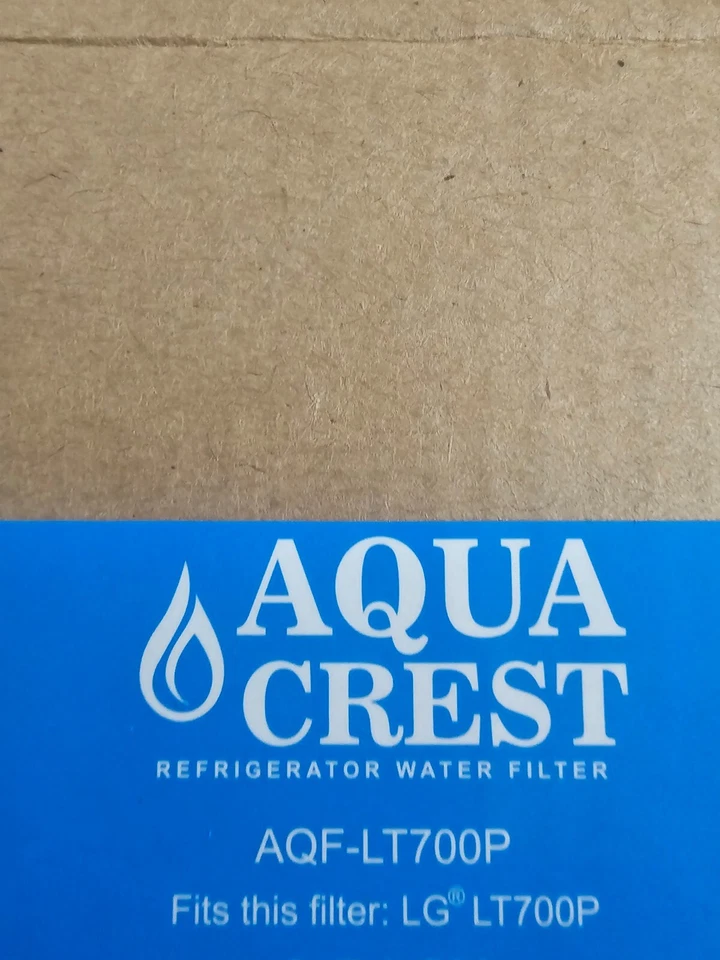 2 Pack Aqua Crest Refrigerator Water Filter, AQF-LT700P , NEW - Image 2 of 3