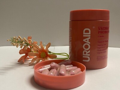 Turn up the heat on your sex life with UROAID Vaginal Probiotic - 60 Caps