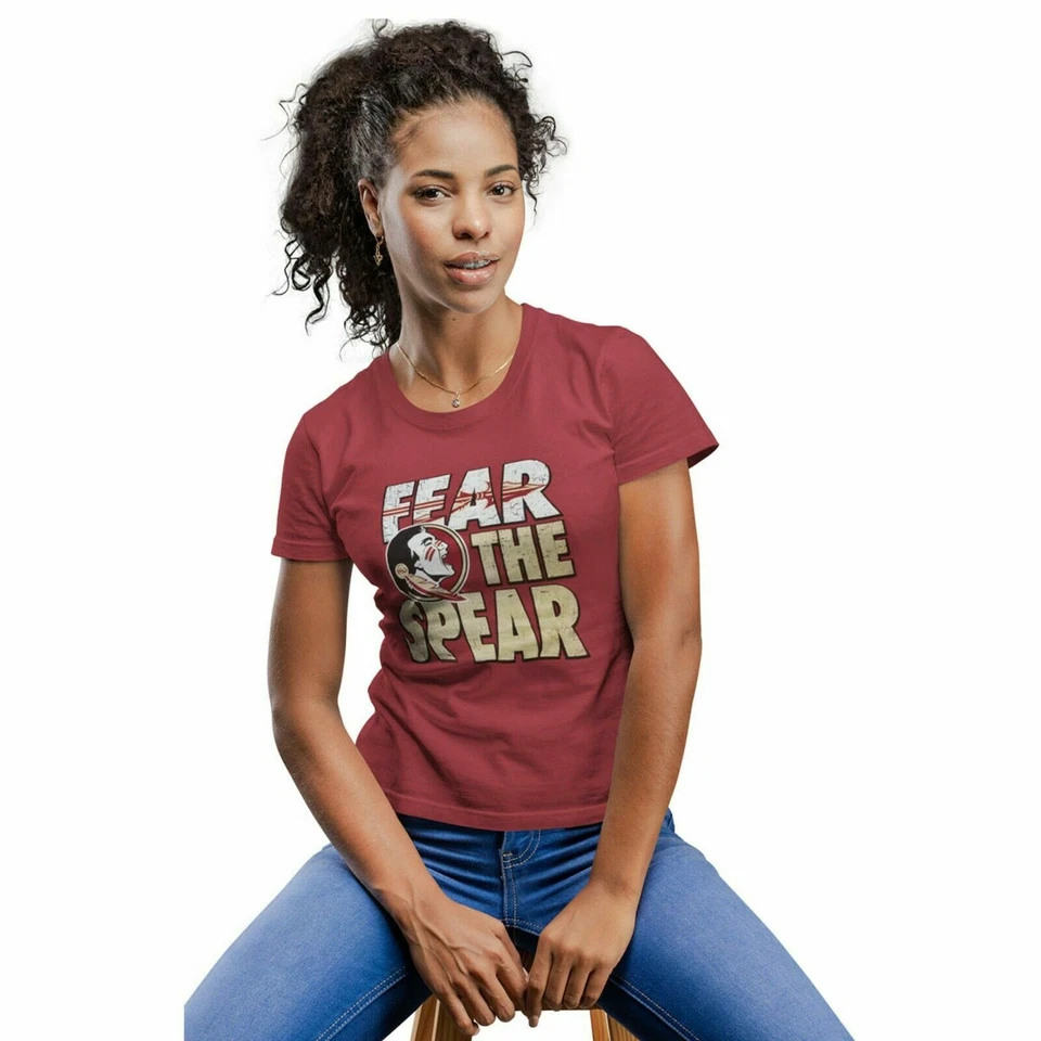 Camiseta "NUEVA" FSU Seminoles Unisex Premium Manga Corta Envío Gratis Foto 2 de 4