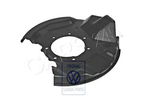 Genuine Volkswagen Cover Plate For Brake Disc Left NOS VW Taro 