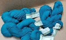 Plymouth Select Worsted Merino Superwash x5 Color #43 Green Lake 100g 218yds