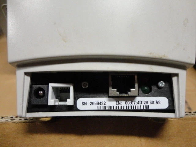 Zebra LP2824 Thermal Barcode Label Printer RJ-45 Ethernet * YELLOWED - Imagen 2 de 2