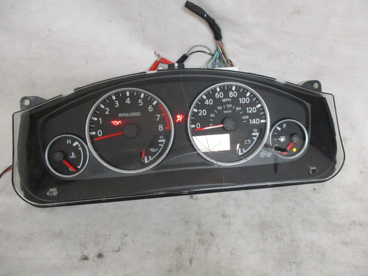 05 06 07 Nissan Pathfinder Speedometer Instrument Cluster