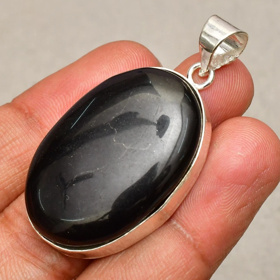 Ciondolo gioiello in argento sterling 925 fatto a mano con pietra preziosa in... - Immagine 2 di 4