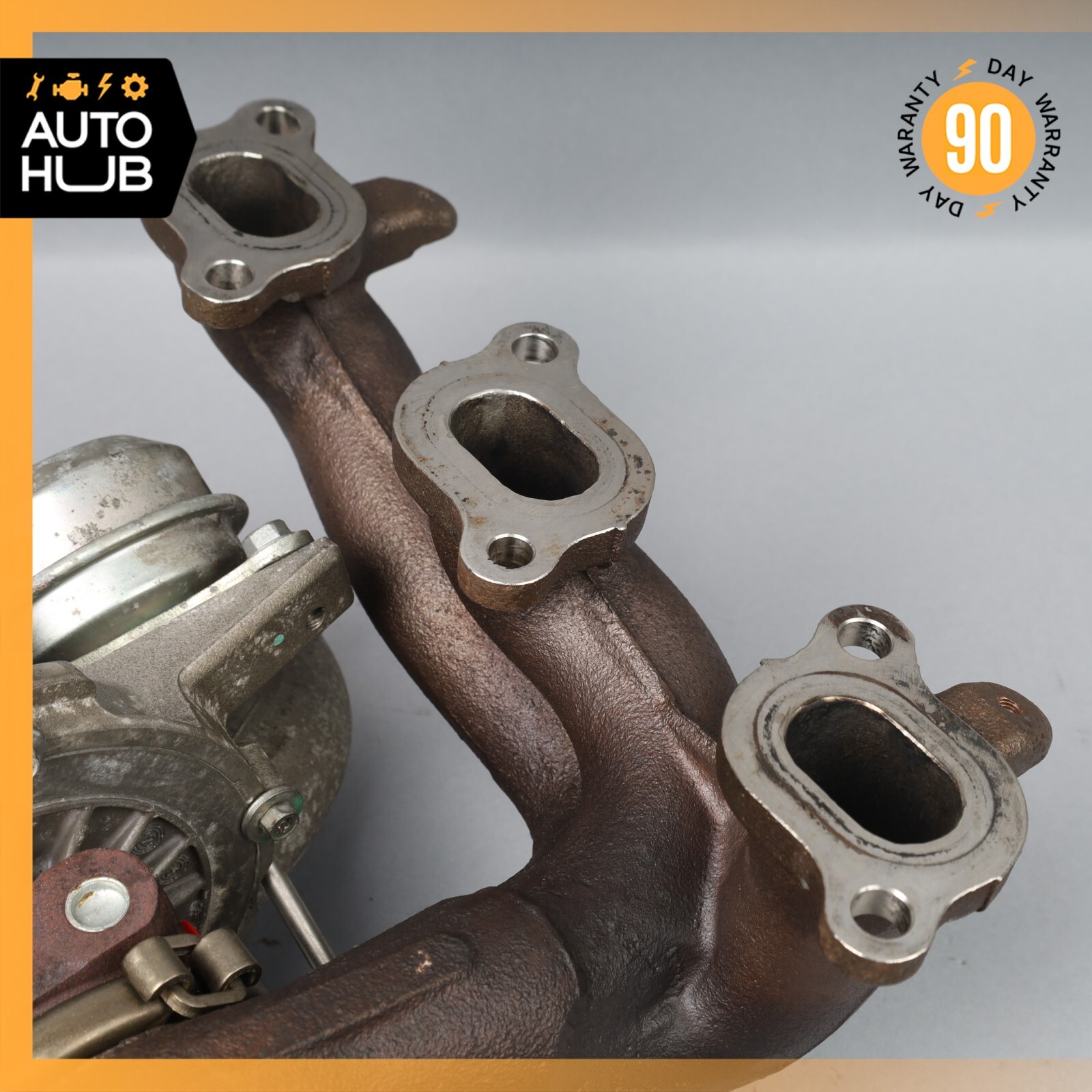 Maserati Ghibli Quattroporte Right Turbocharger Turbo Charger Manifold OEM 75k
