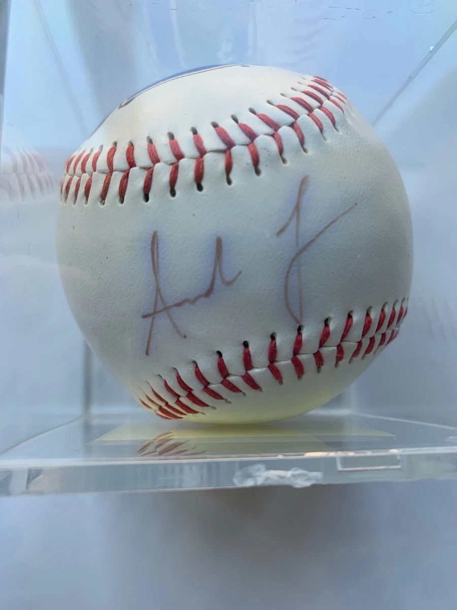 Andruw jones sale autographed baseball