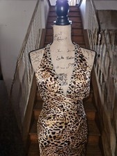 MoriLee prom Leopard Print Dress