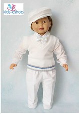 Baby Boy White Smart Tank Top Outfit Christening Special Occasion  0-18M
