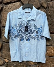 Cremieux Classics Short Sleeve Shirt Mens Sz M,L 100 Cotton NWT 75 ST5WX582