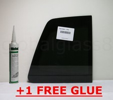 Fits: 2004-2015 Nissan Titan Pickup Rear Drop Down Window Glass Only Left Panel