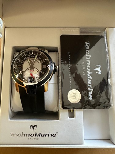 TechnoMarine Retrograde Day UF6 Swiss Made Nice Watch - Foto 2 di 3