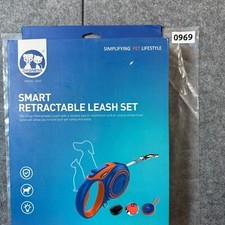 Dogness Retractable Dog Leash Bluetooth Speaker, LED Light, Convenience Box