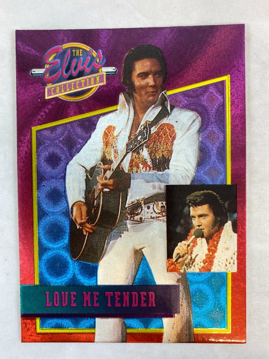 ELVIS PRESLEY River Group 1992 DUFEX Chase Card (Blank Back) LOVE