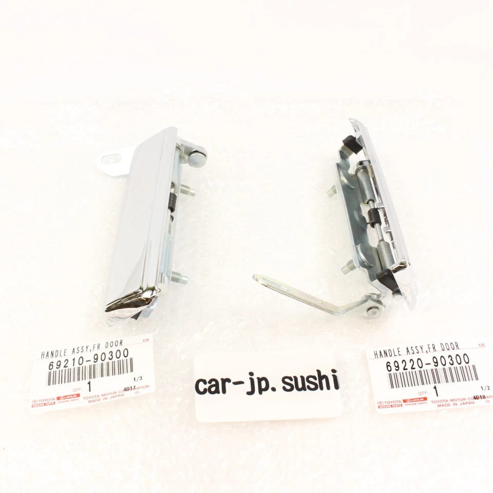 TOYOTA Genuine LAND CRUISER BJ40 FJ40 FJ45 HJ45 Front Outside Door Handle SET - Imagem 4 de 4