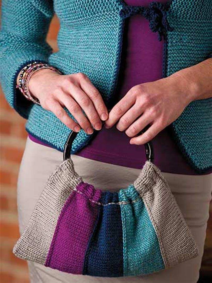 NEW KNITTING MEASURE ONCE HAT/SWEATERS/HANDBAG++ - Image 4 of 4