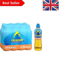 Refreshing Isotonic Sports Beverage - 12 x 500ml Orange for Endurance Support
