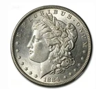 1884-CC Morgan Silver Dollar GemBrilliant Uncirculated Mint State