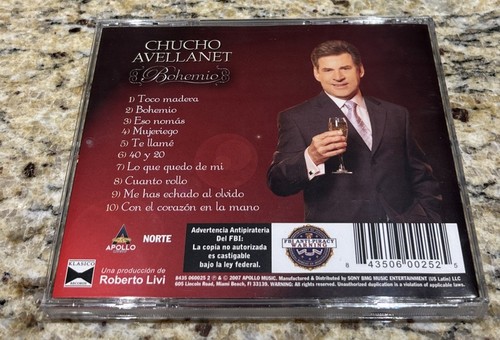 CHUCHO AVELLANET- BOHEMIO CD KLASICO RECORDS CON EL TRIO LOS ANDINOS - Picture 3 of 4