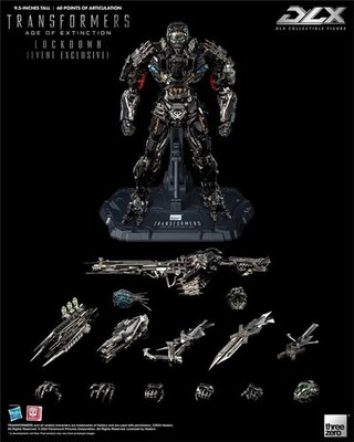 Threezero Transformers DLX Age of Extinction AOE Lockdown Event Exclusive SEALED