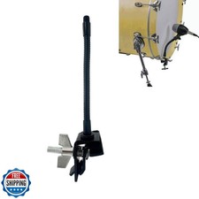 TUOREN Drum Rim Microphone Clamp Percussion Microphone Mount Attachment for D