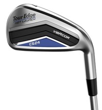 New Tour Edge Golf Hot Launch C524 Iron 4-PW Stiff Flex Graphite