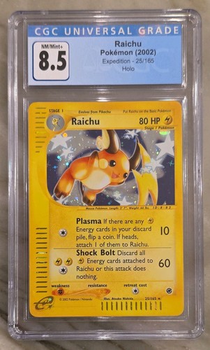Raichu graded CGC 8.5 for sale on eBay
