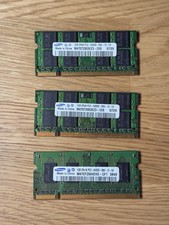Lot Of 3 Samsung 1gb Ram Sticks PC2-5300 6400