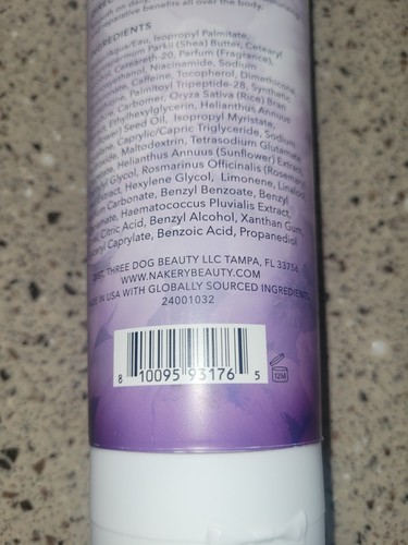 Nakery Beauty Vanilla Blossom Body Butter 10 oz Anti-Aging Firms, Tightens Skin - Picture 7 of 8